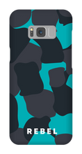 REBEL Cyan Samsung Case