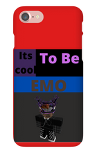 Its Cool To Be Emo iPhone Case