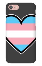 Transgender Show Heart Logo iPhone Case