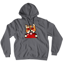 Corgi LOVE Hoodie (No-Zip/Pullover)