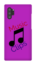 music clips Samsung Phone Cases