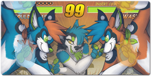 Blue Vs Orange XXL Mousepad