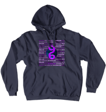 Sky96walker Text + Logo Hoodies (No-Zip/Pullover)