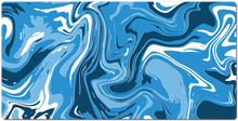 Blue and White Mouse Pad