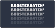 Boosterbatin'  XXL Gaming Mousepad