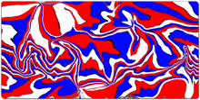 Red White Blue USA Theme Mousepad