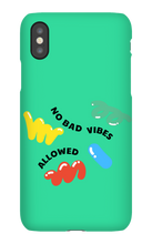 No bad vibes allowed iPhone Phone Case