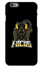focuslikebull iPhone Phone Cases