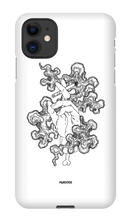 SMOKE -  iPhone Phone Cases (White) MURDOOZ