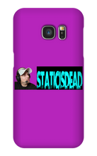 staticisdead Face Samsung Phone Cases