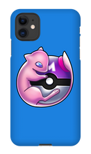 Mew on Master Ball iPhone Case
