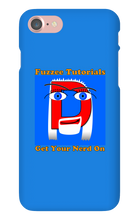 Fuzzee Tutorials Logo w/ Text iPhone Cases