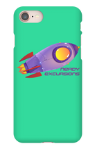 Nerdy Excursions Rocket iPhone Phone Cases