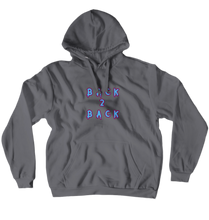 Logo "Back 2 Back" Hoodie  (No-Zip/Pullover)