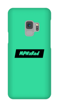 MPNxRed Simple Series (Black) Samsung Phone Cases