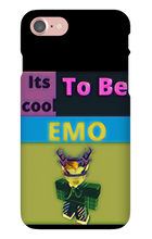 Its Cool To Be EMO iPhone Case(Color Bright  FTX)