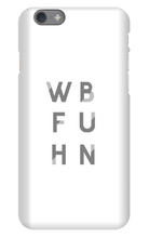 wbfuhn iPhone Case