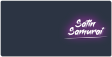 Satin Samurai XXL Gaming Mousepad