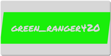 green_ranger420 XXL Gaming Mousepad
