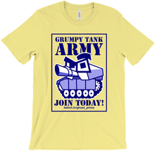 Grumpy Tank Army T-Shirts Light Colors