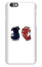 Red and Blue iPhone Phone Cases