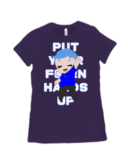 Put Your F@*#!N Hands Up tshirt-women