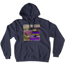 Purple Alien Hoodies (No-Zip/Pullover)