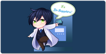 Chibi Dr Sapphire XXL Gaming Mousepad
