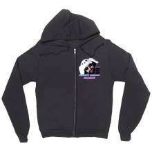 Bunny Beard Gaming Zip Up Hoodie