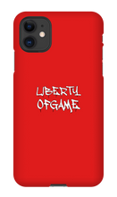 Coque iPhone Logo LibertyOfGame