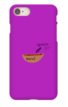 quinoa bowl iPhone case