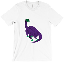 Green and Purple Woolly Dino T-Shirts