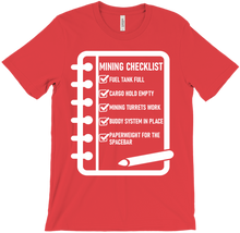CHECKLIST WHITE FONT T-Shirts