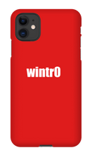 wintr0 ios Phone Cases