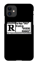 Rated R iPhone X Case
