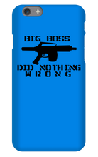 Big Boss Did Nothing Wrong iPhone Phone Case