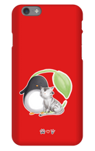 Penguin and ktten iPhone Phone Cases