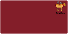 DampfHund XXL MousePad | Klein | Rot, Weiß