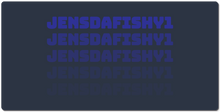 jensdafishy1 XXL Gaming Mousepad