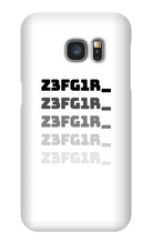 Z3FG1R_ Black Text Samsung Cases