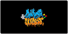 Game Night Graffiti XXL Mousepad