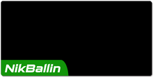 NikBallin Logo XXL Gaming Mousepad