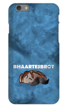 bhaartesbrot iPhone Phone Case Blue