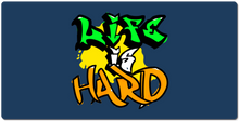 Life is Hard XXL Mousemat