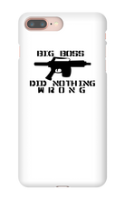 Big Boss Did Nothing Wrong iPhone Phone Case