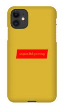 sniper365gaming iPhone Phone Cases
