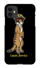 captain_meerkat iPhone Phone Cases