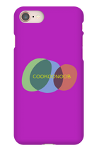 Cookoonoob iPhone Case  (ElizabethCamdenDesign)