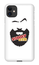 s0rrybtr iPhone Phone Cases