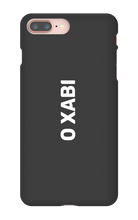 O Xabi iPhone Phone Cases - Logo OXabi White